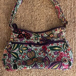 Vera Bradley Colorful Floral Shoulder Bag